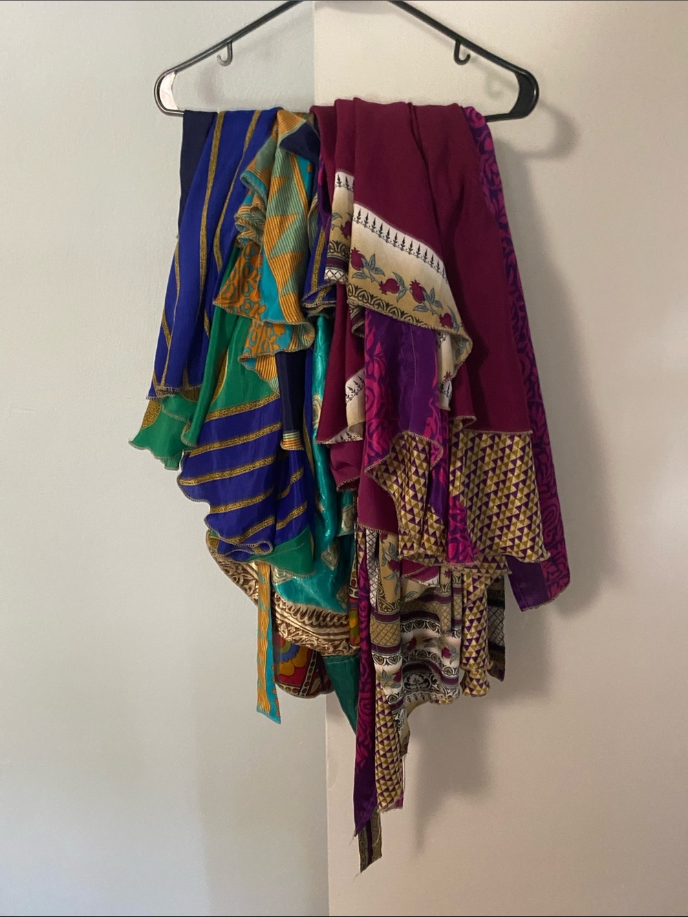 Set of 3 Women’s Reversible Indian Skirts